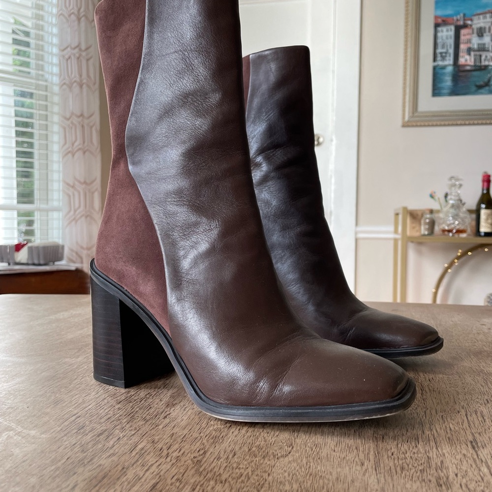 Sarto Steviena Block Heel Boot
